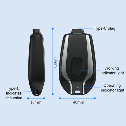 Portable Keychain Power Bank