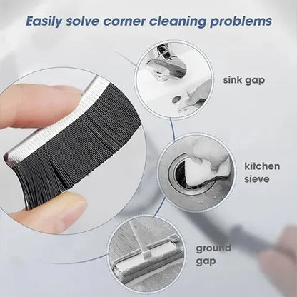 Hard Bristled Crevice Cleaning Brush                              (  Buy 1 Get 1 Free  )